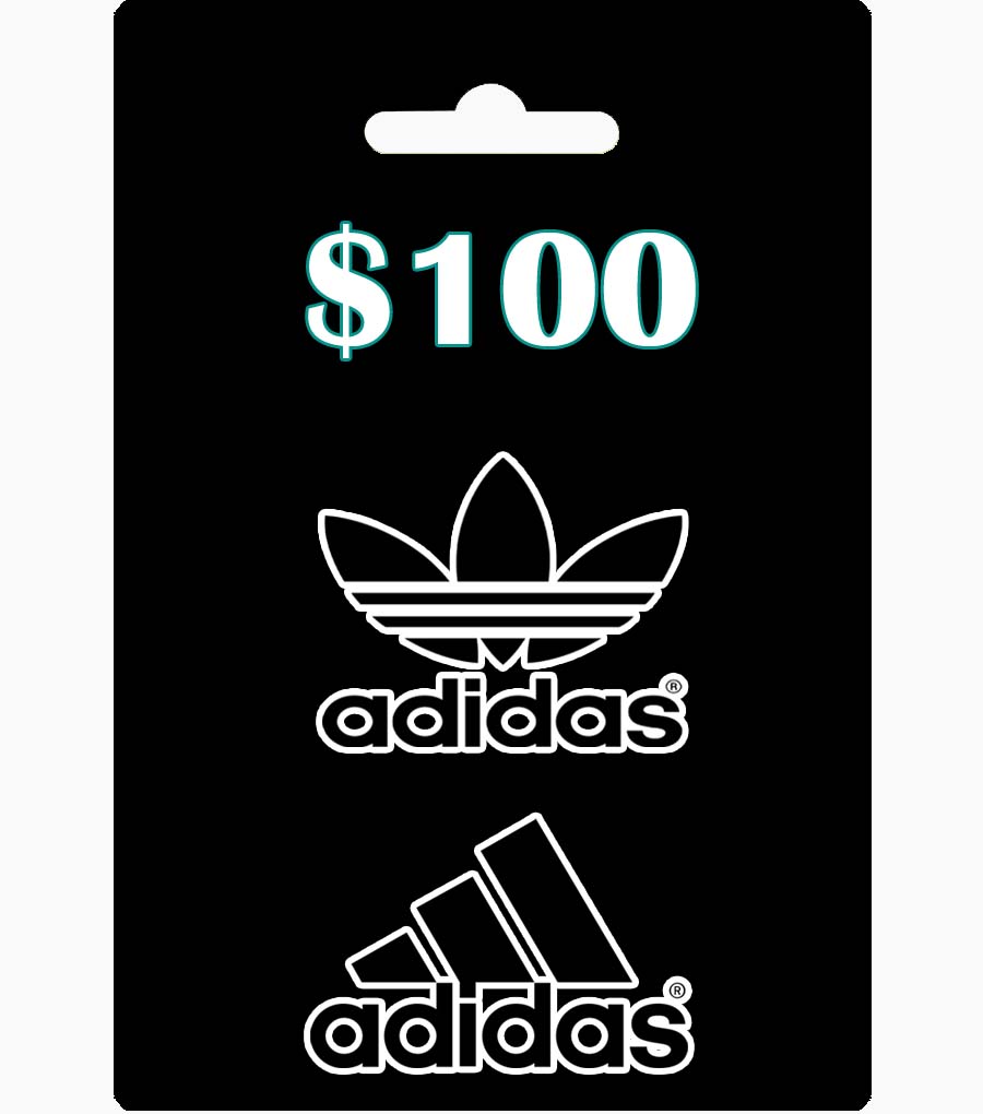 Rechthoek nogmaals Kan worden genegeerd $100 Adidas Gift Card (US) - GiftChill.co.uk