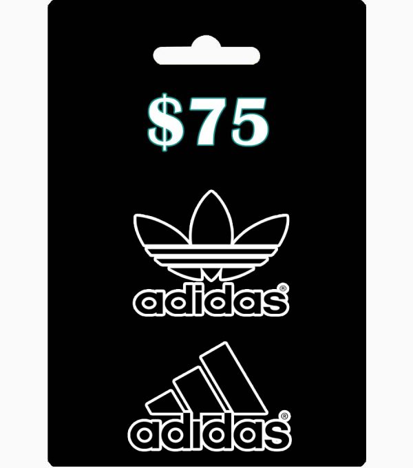 $75 Adidas Gift Card (US)