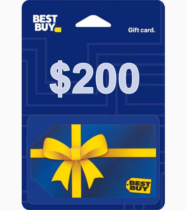 $200 bestbuy gift card