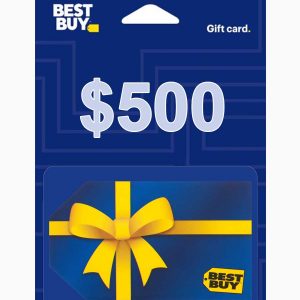 $500 bestbuy gift card