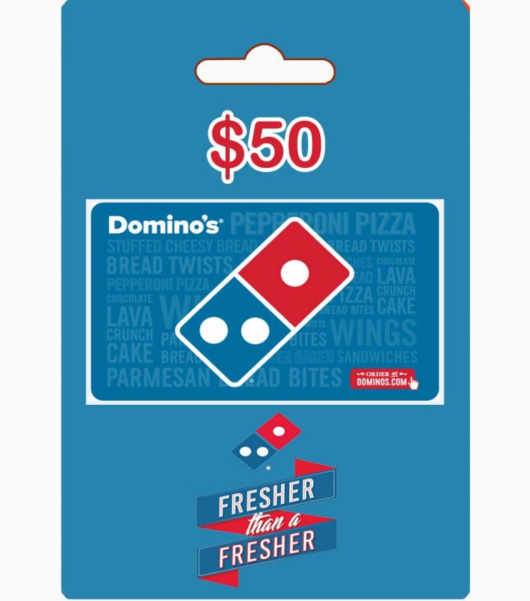 50 Domino's Gift Card (US) GiftChill.co.uk
