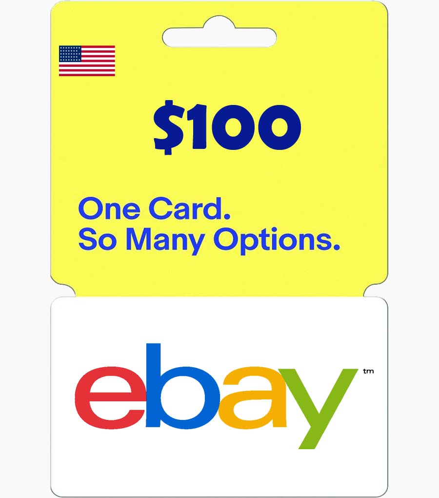 100 eBay Gift Card USA GiftChill