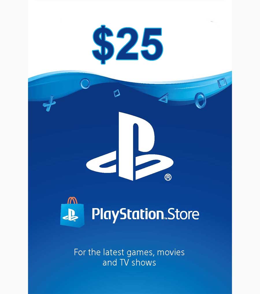 PlayStation Store Gift Card $25