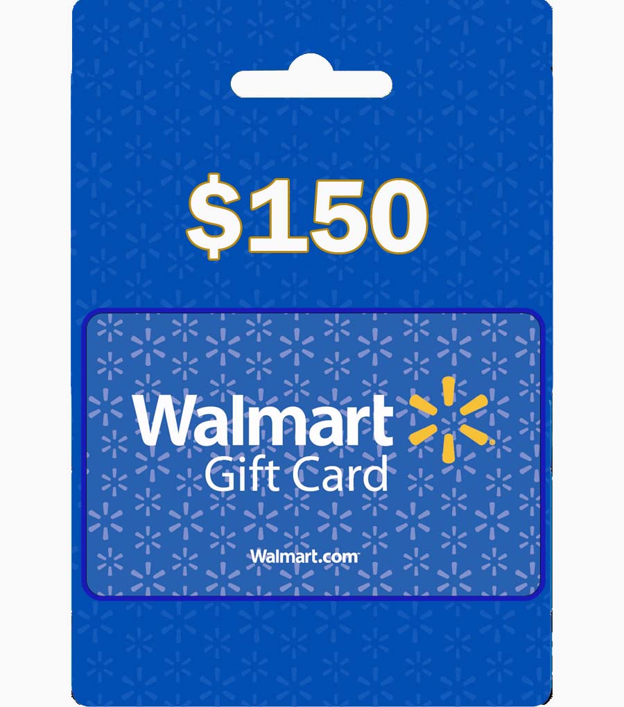 150 Walmart Gift Card (USA) GiftChill.co.uk