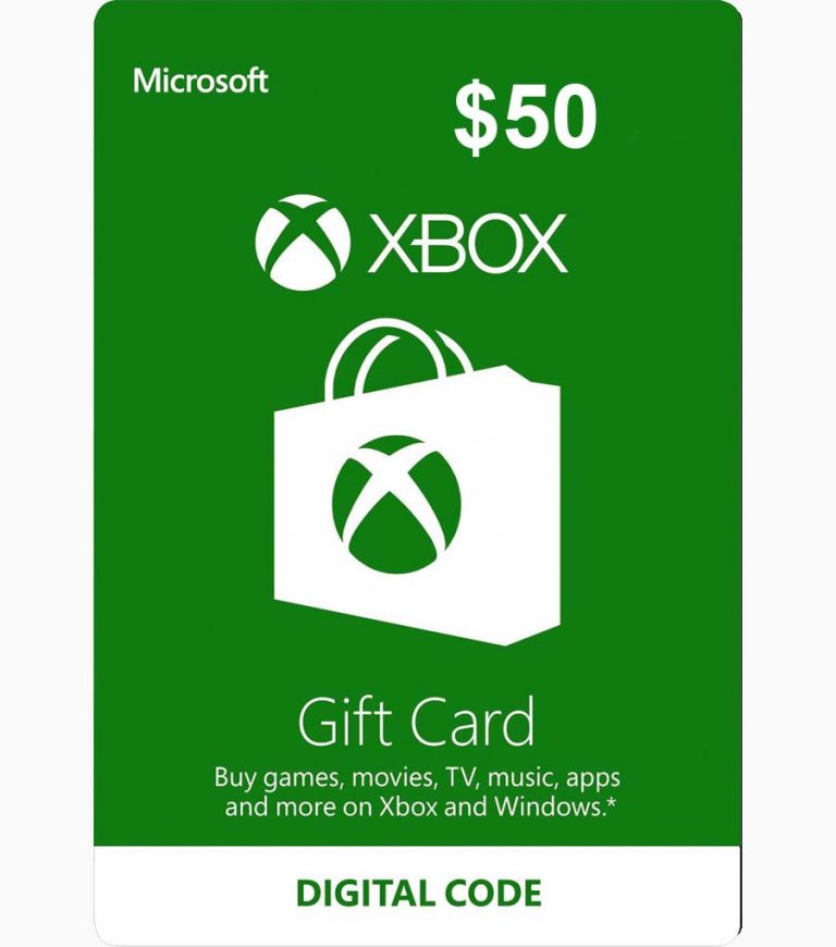 $50 Xbox Gift Card (GLOBAL) | GiftChill.co.uk