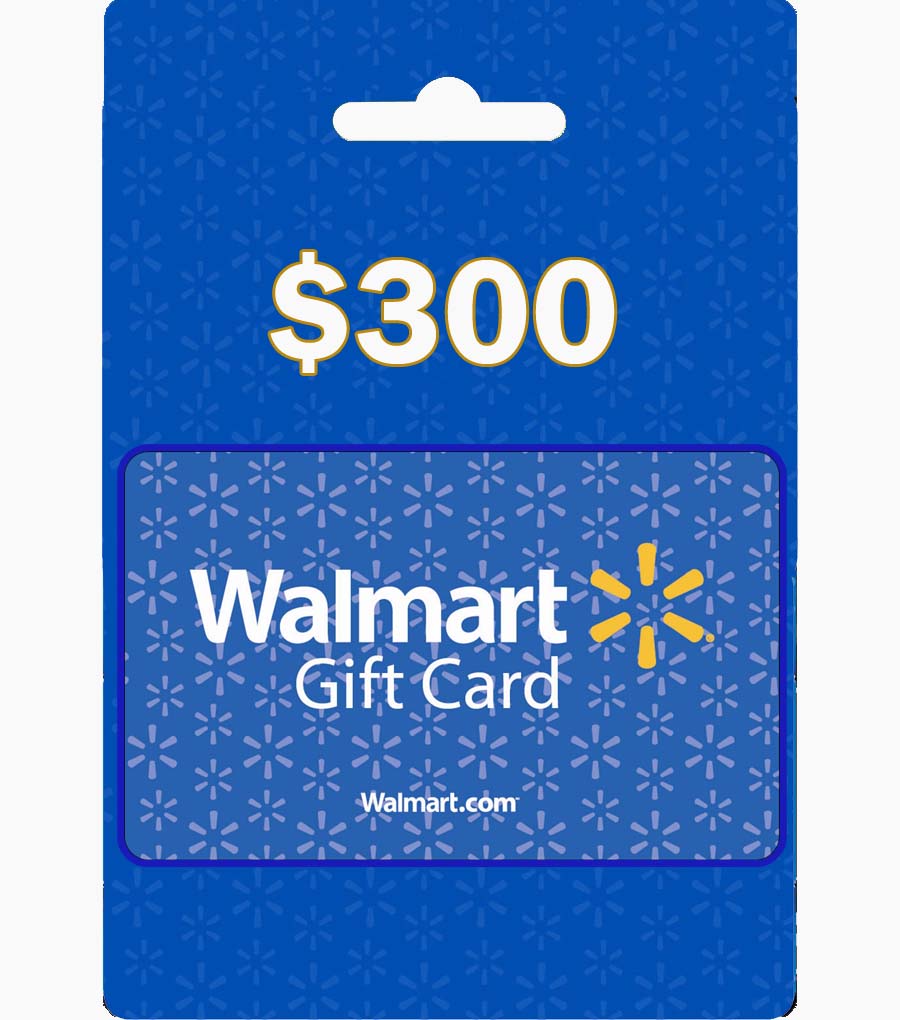 $300 Walmart Gift Card (USA) - GiftChill.co.uk