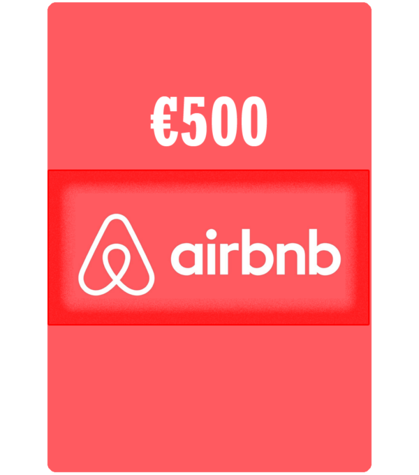 airbnb gift card €500 europe