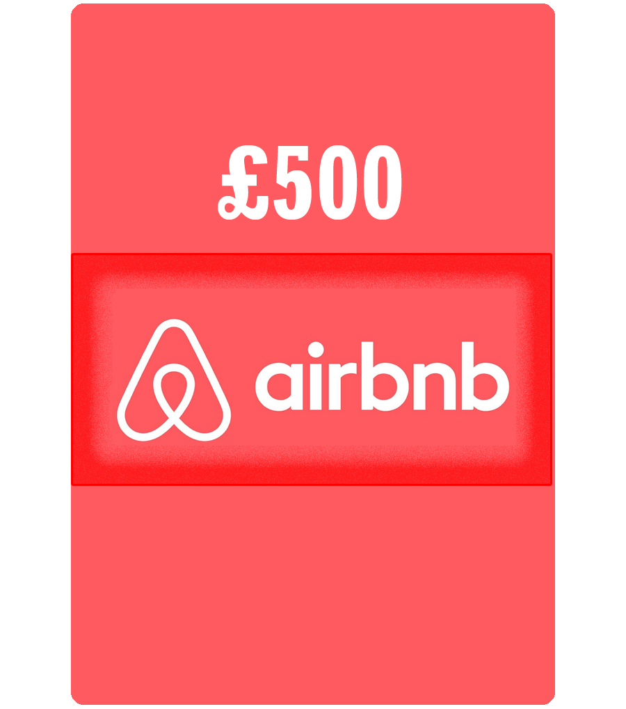 airbnb gift card £500 uk