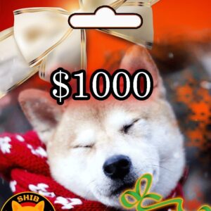 shiba inu gift card $1000