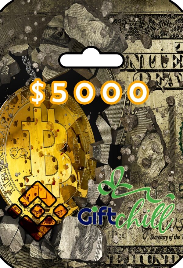 bitcoin gift card binance $5000 btc giftcard crypto voucher cryptocurrency redeem code digital currency voucher from binance usd eur gbp cad